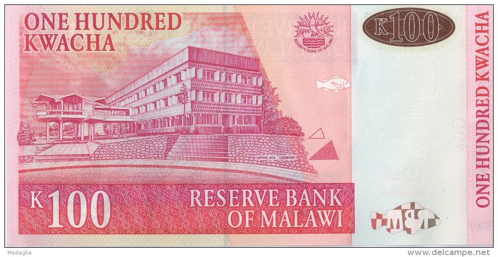 MALAWI - 100 Kwacha 2005 - UNC - Malawi