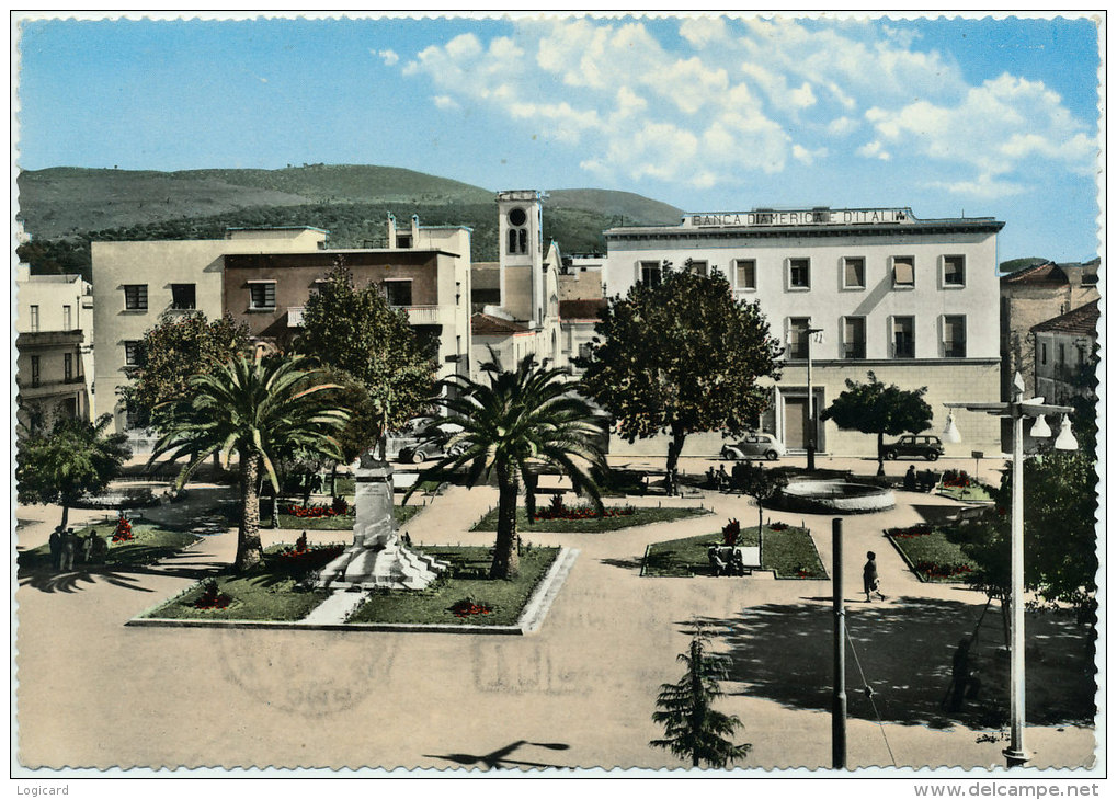 BATTIPAGLIA PIAZZA DELLA REPUBBLICA ( ANNULLO AMBULANTE) 1960 - Battipaglia