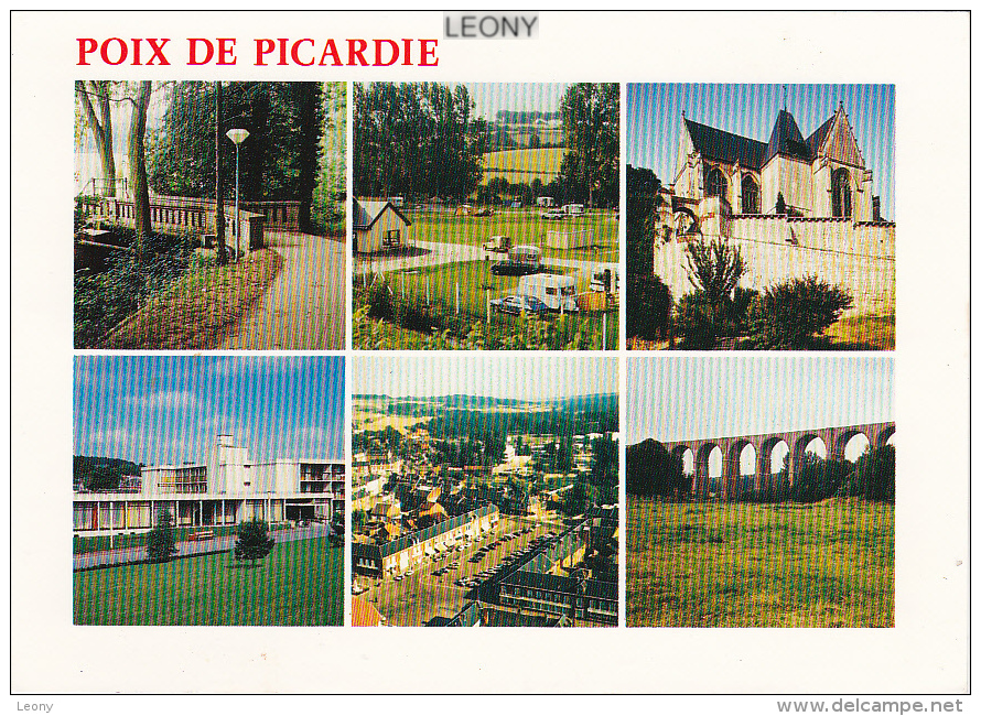 CPM De  POIX De PICARDIE   (80) - Vues Diverses - - Poix-de-Picardie