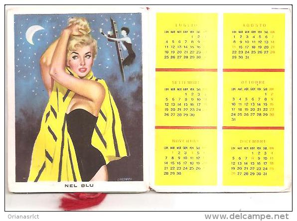 60194) Calendarietto Del 1960 Canzoni D'Italia - Groot Formaat: 1941-60