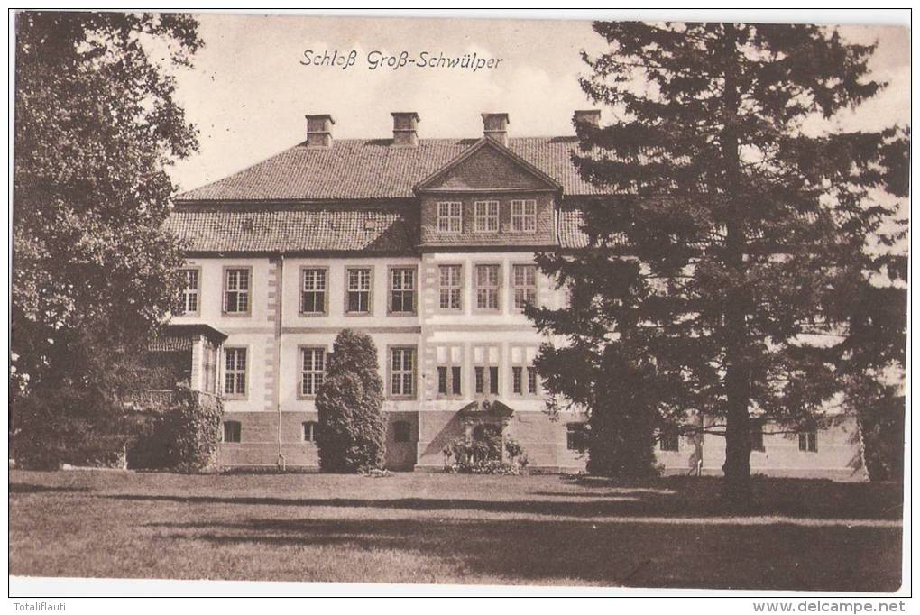 Schloß Groß Schwülper Autograf Adel Von Marenholtz Bzw. Von Knyphausen (Hindenburg) An Gräfin Von Wedel 10.6.1930 - Gifhorn