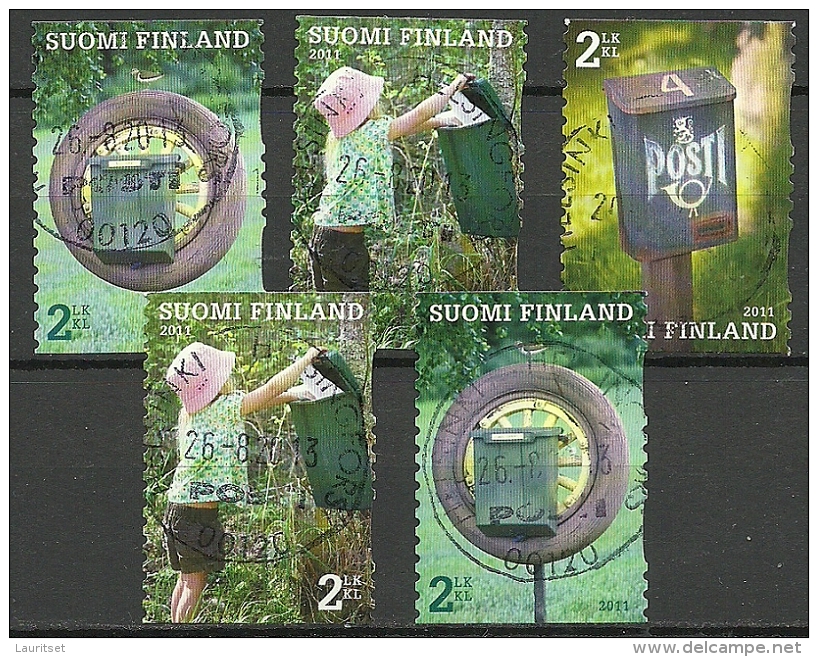FINNLAND FINLAND 2012 Post O - Used Stamps