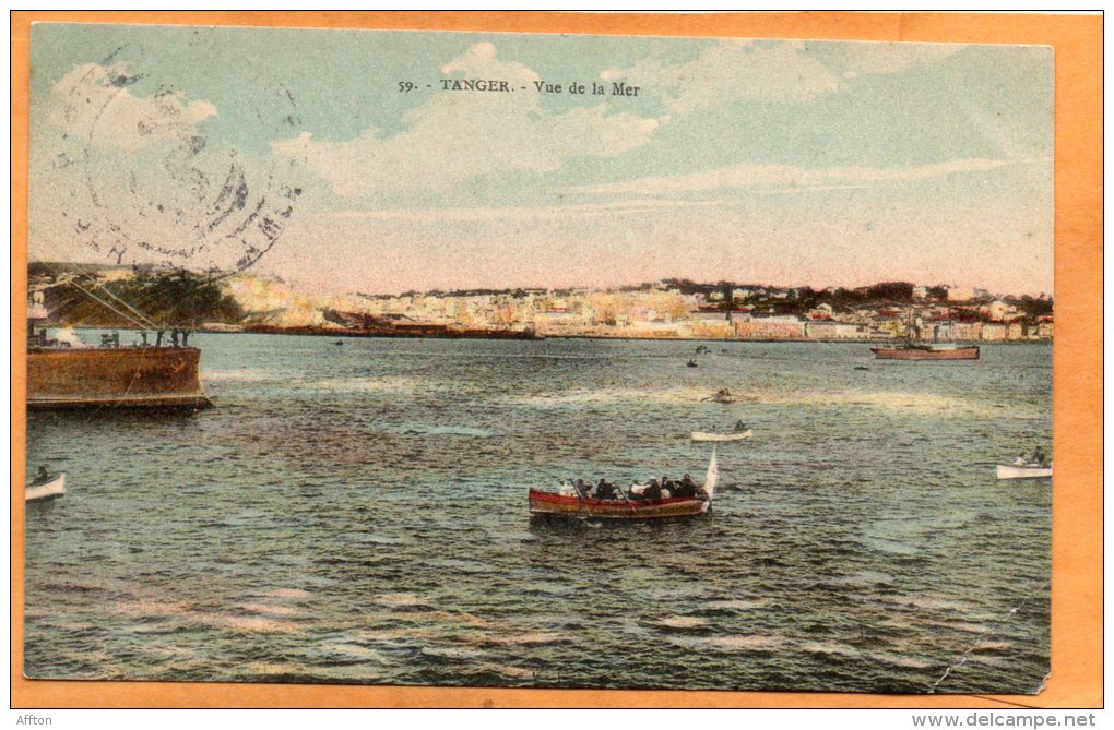 Tanger Old Postcard - Tanger