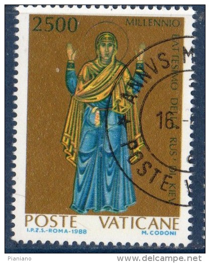 PIA . VAT - 1988 : 1000° Del Battesimo  Della  Rus'  Di  Kiev   - (SAS 837-39) - Used Stamps