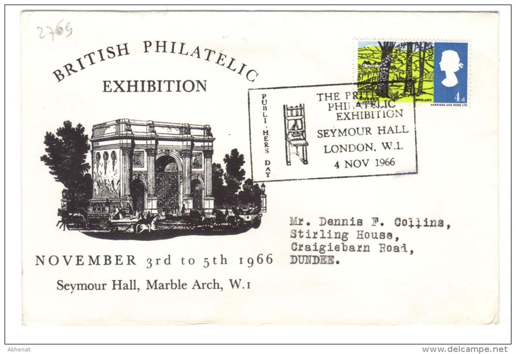 VER2769 - GRAN BRETAGNA 1966 ,  Philatelic Exhibition . London - Lettres & Documents