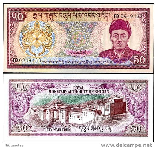 Bhutan P 19 - 50 Ngultrum 1994 - UNC - Bhutan