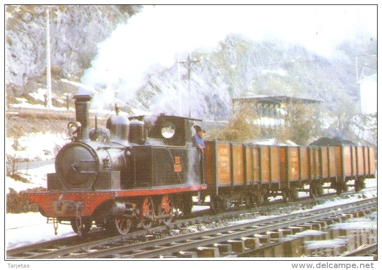 CALENDARIO DEL AÑO 2009 DE UNA LOCOMOTORA 11 EL ESLA  (CALENDRIER-CALENDAR) TRAIN-ZUG-TREN - Tamaño Pequeño : 2001-...