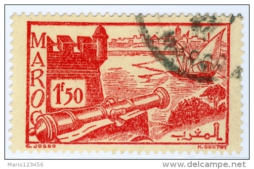 MAROCCO FRANCESE, FRENCH MOROCCO, 1939-1942, FRANCOBOLLI NUOVI (MLH*), Scott 168,169 - Unused Stamps