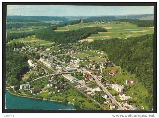 SCHINZNACH BAD Flugaufnahme 1984 - Schinznach 