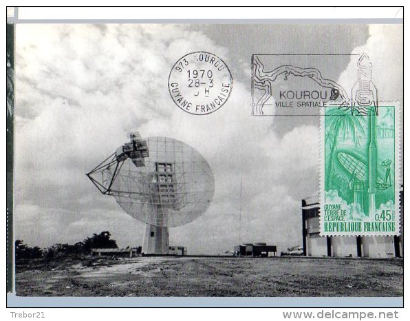 1° Jour - N° Yvert 1635 KOUROU - 1970-1979