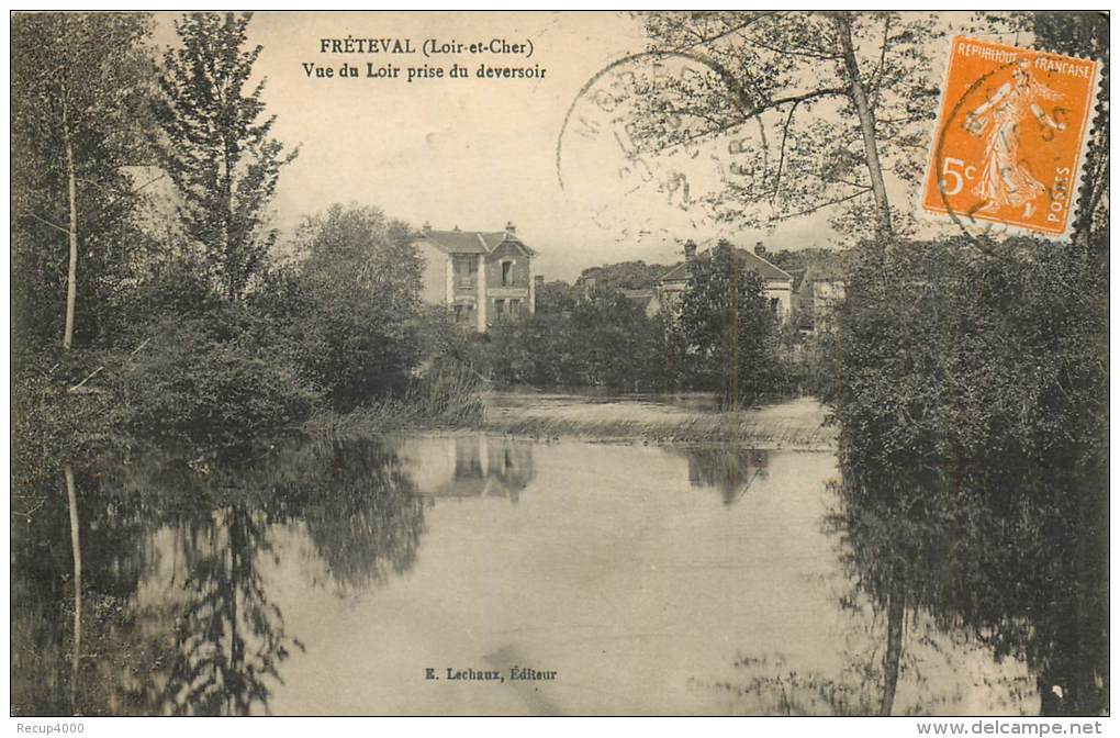LETTRES TAXEES  Carte Postale  N 29 10 C Brun  De Fréteval à Montluçon  Signature Facteur   2 Scans - 1859-1959 Lettres & Documents