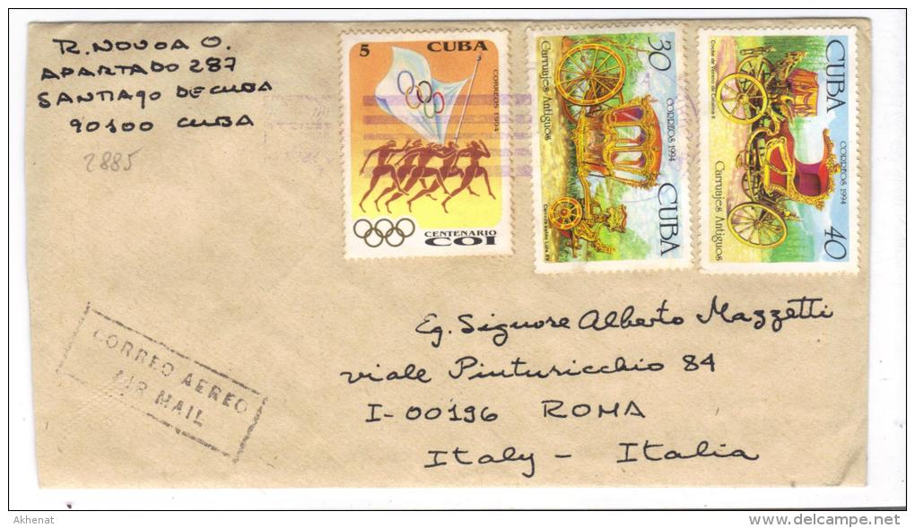 VER2885 - ETIOPIA , Lettera  Per L'Italia - Lettres & Documents