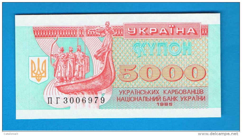 UCRANIA  -  5.000  Karbovantsiv  1995 SC - Ukraine