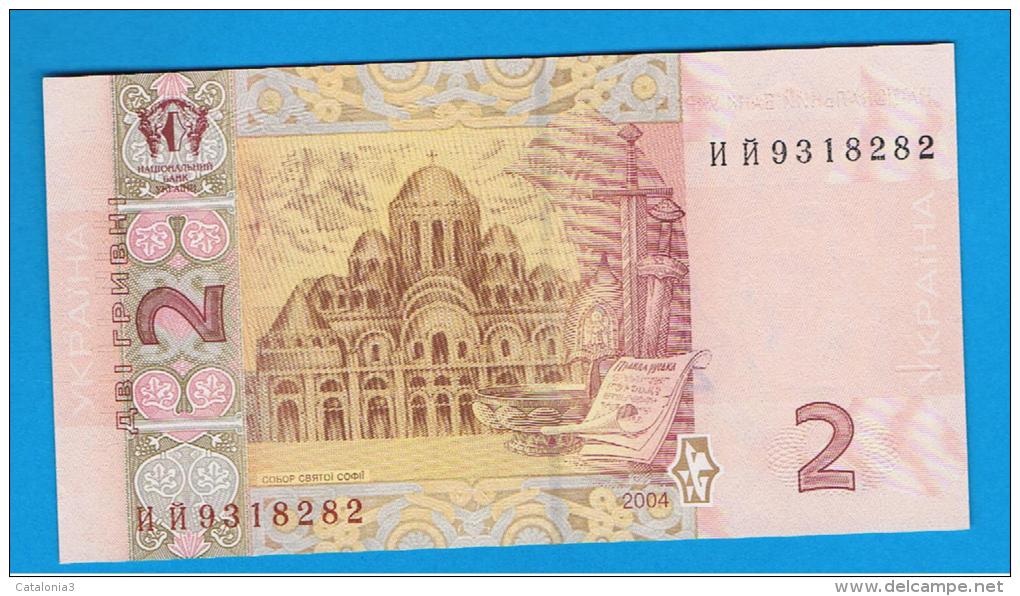 UCRANIA  -  2 Hryvnia  2004 SC  P-117 - Ukraine