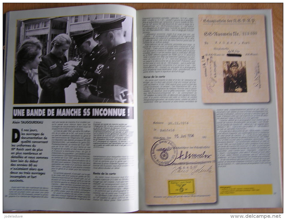 MILITARIA Magazine N° 154 362 ND Manche SS Front Est Stalingrad Panzer Insignes Voroneje Guerre 14 18 40 45 - Armes