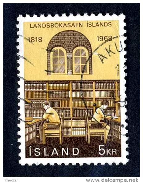 4111x)  Iceland 1968 - Sc# 400 ~ Used - Used Stamps