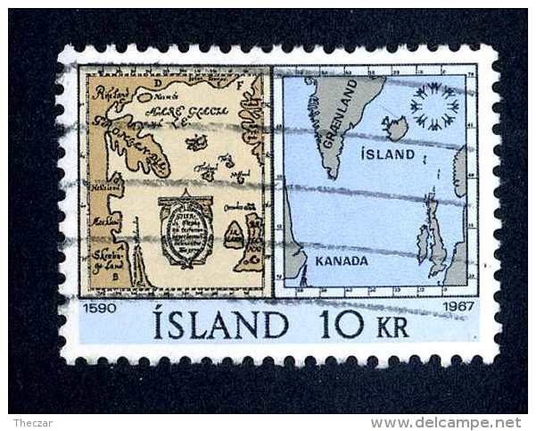 4115x)  Iceland 1967 - Sc# 391 ~ Used - Oblitérés