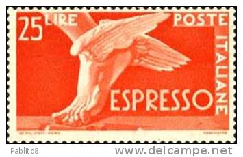 ITALIA REPUBBLICA 1945-52 DEMOCRATICA ESPRESSI SERIE COMPLETA TIMBRATO - USED - OBLITERE´ - Express-post/pneumatisch