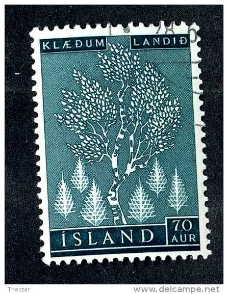 4131x)  Iceland 1957 - Sc# 307 ~ Used - Usati