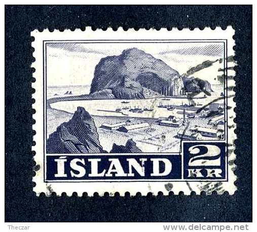 4142x)  Iceland 1950 - Sc# 267 ~ Used - Used Stamps