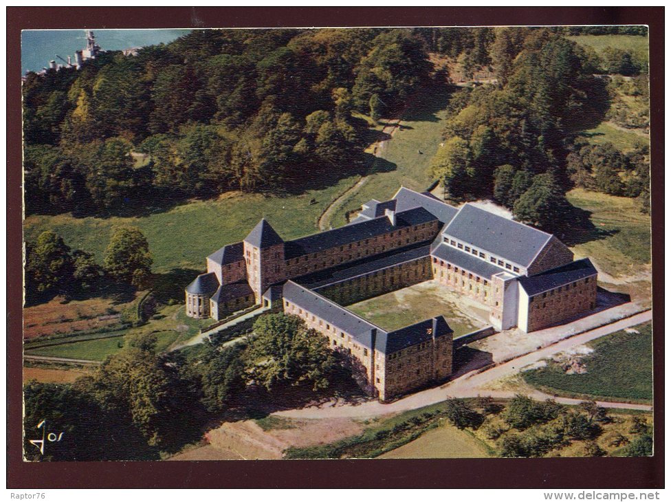 CPM Neuve 29 LANDEVENNEC Vue Aérienne De La Nouvelle Abbaye Saint Guénolé - Landévennec