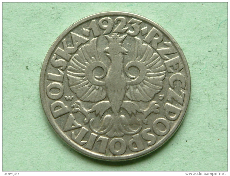 1923 - 50 Groszy / Y#13 ( For Grade, Please See Photo ) ! - Pologne