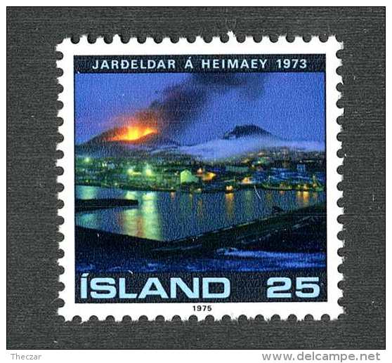 4208x)  Iceland 1975 - Sc # 477   ~ Mnh** - Unused Stamps