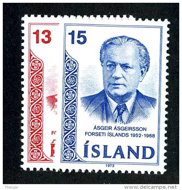 4220x)  Iceland 1973 - Sc # 455/56   ~ Mnh** - Unused Stamps