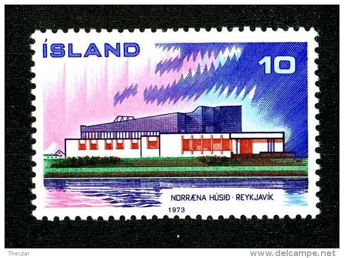 4221x)  Iceland 1973 - Sc # 455   ~ Mnh** - Unused Stamps