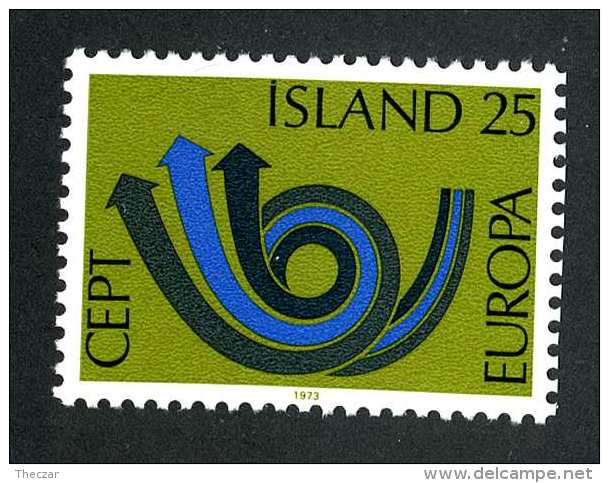 4225x)  Iceland 1973 - Sc # 448   ~ Mnh** - Unused Stamps