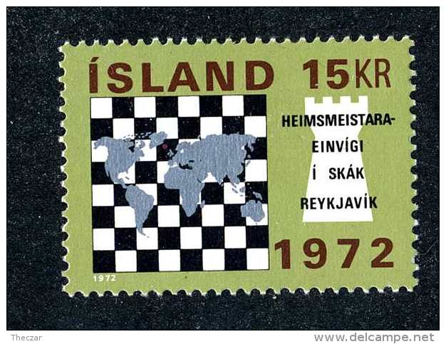 4231x)  Iceland 1972 - Sc # 442   ~ Mnh** - Unused Stamps