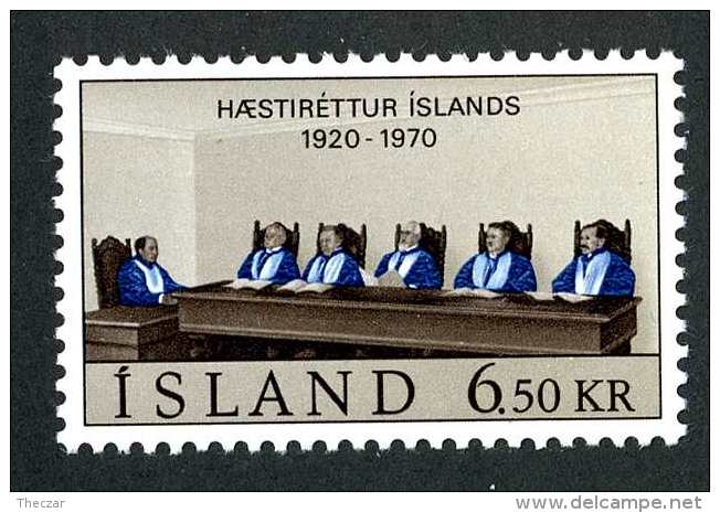 4237x)  Iceland 1970 - Sc # 416   ~ Mnh** - Unused Stamps