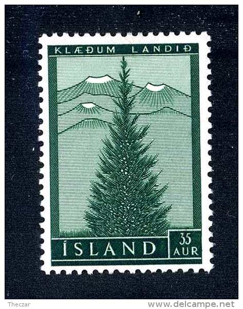 4300x)  Iceland 1957 - Sc # 306   ~ Mint* - Unused Stamps