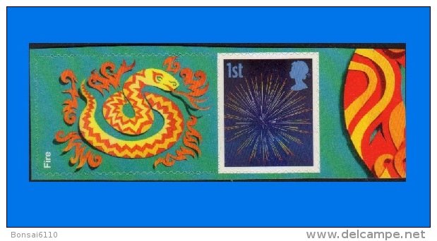 GB 2013-0013, Lunar New Year Of The Snake, Single Stamp MNH - Ungebraucht