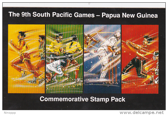 Papua New Guinea 1991 9th South Pacific Stamp Pack PPNG 118 - Papua New Guinea