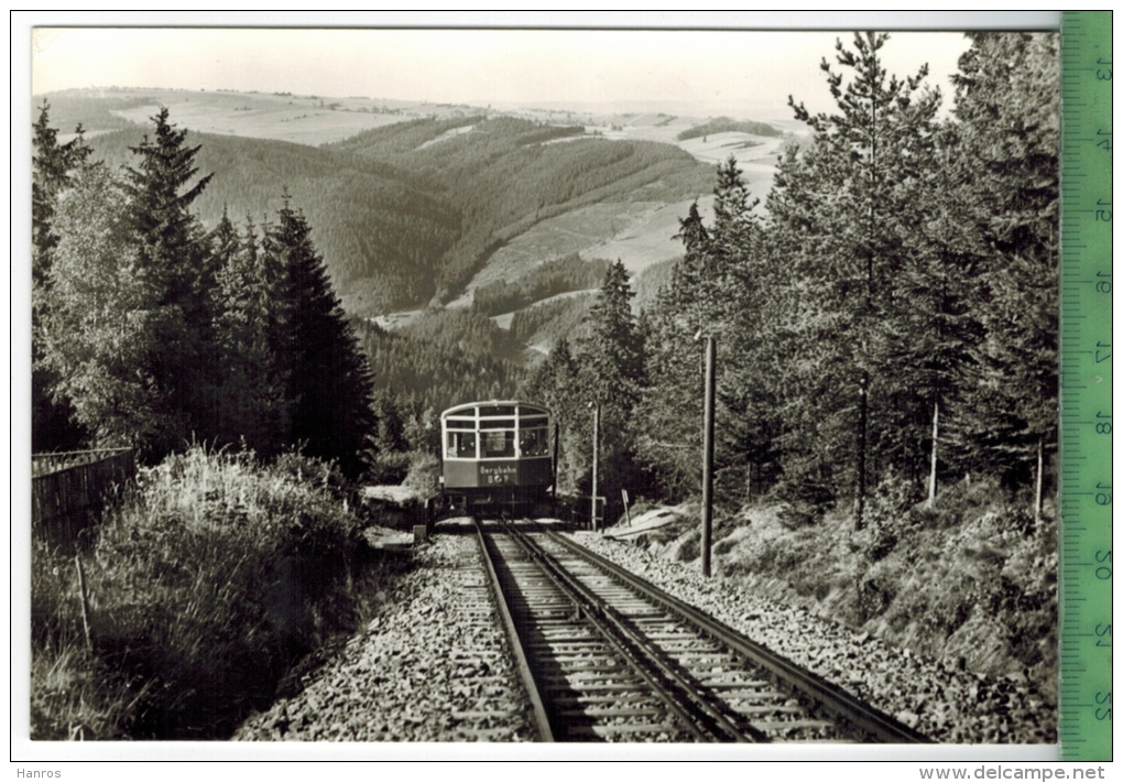 Oberweißbacher Bergbahn, Um 1960/1970 Verlag: Bild, Bad Salzungen, POSTKARTE Erhaltung: I-II Karte Wird In Klarsichthüll - Oberweissbach