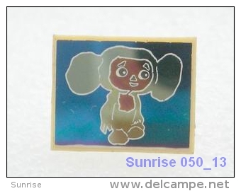 Cartoon Film Soviet: Cheburashka (russia Fairy Tale ) / Old Soviet Badge USSR _250_u3296 - Disney