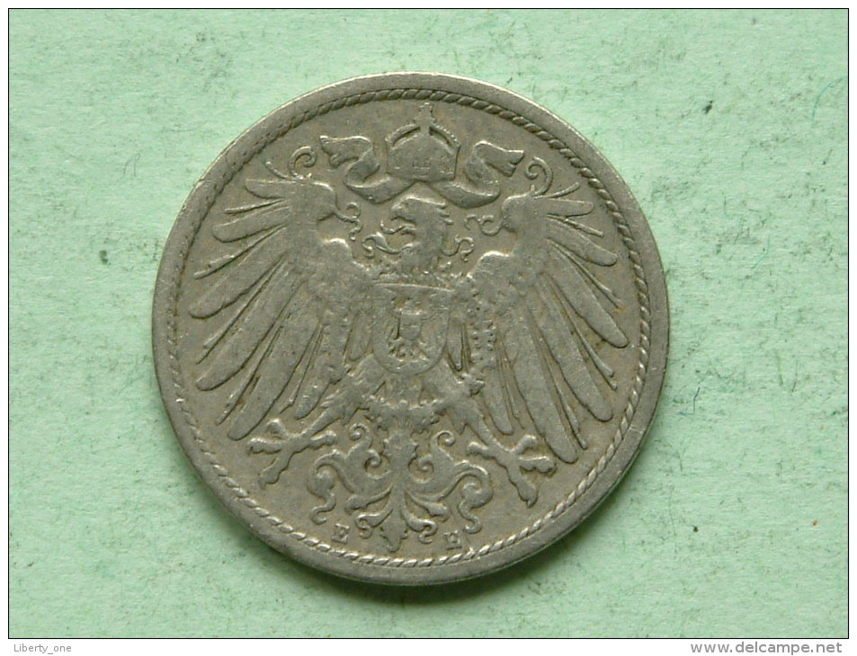 1900 E - 10 Pfennig / KM 12 ( Uncleaned - For Grade, Please See Photo ) ! - 10 Pfennig