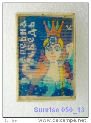 Cartoon Film Soviet: The Swan Princess (russia Fairy Tale) / Old Soviet Badge USSR _250_u3290 - Disney