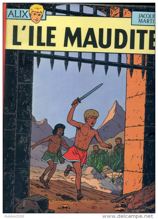 ALIX L ILE MAUDITE PAR JACQUES MARTIN CASTERMAN EDITION 1969 EN TRES BON ETAT - Alix