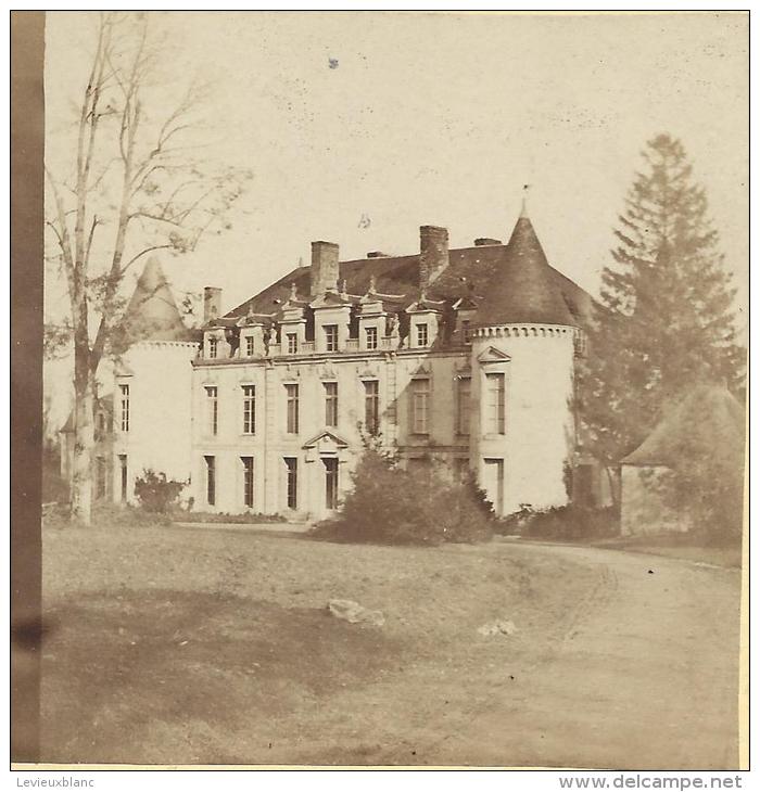 BROSSIER-CHARLOT/Chateau De Thierville/Eure Et Loir /Vers1872-1874      STE19 - Photos Stéréoscopiques