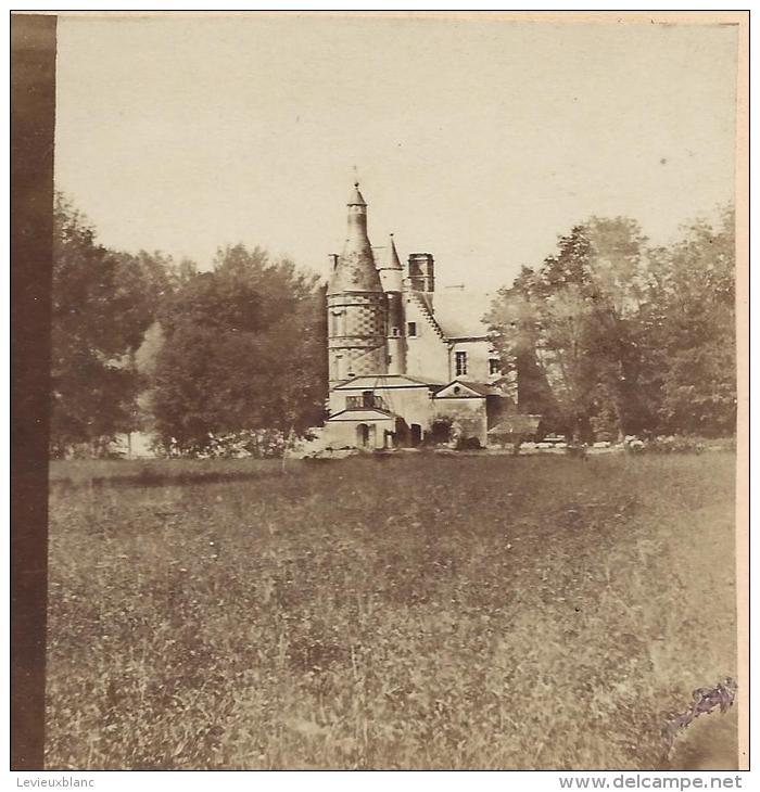 BROSSIER-CHARLOT/Chateau De Bouche D'Aigre/Eure Et Loir /Vers1872-1874      STE21 - Photos Stéréoscopiques