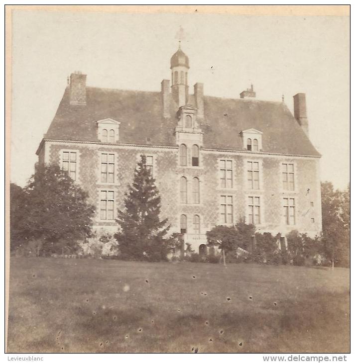 BROSSIER-CHARLOT/Chateau De Glatigny/Prés Mondoubleau//Eure Et Loir /Vers1872-1874      STE23 - Photos Stéréoscopiques