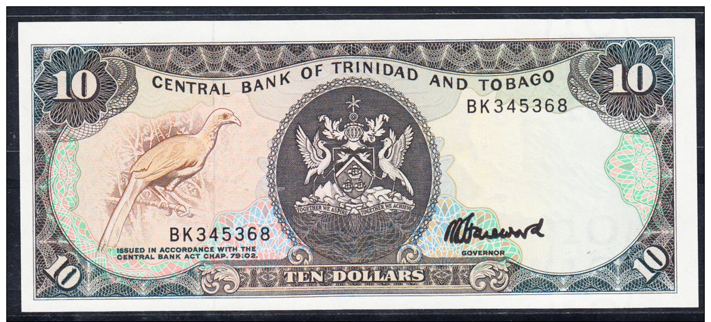 TRINIDAD&TOBAGO 2002 10 DOLARES .NUEVO.PLANCHA  VER FOTO.B374 - Trinité & Tobago