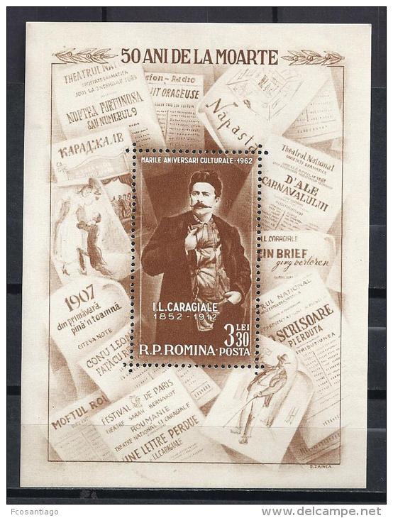 RUMANIA 1962 - Yvert #H53 - MNH ** - Nuevos