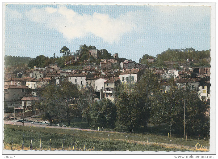 83 // SALERNES   Vue Générale   Combier édit CPSM 62 - Salernes