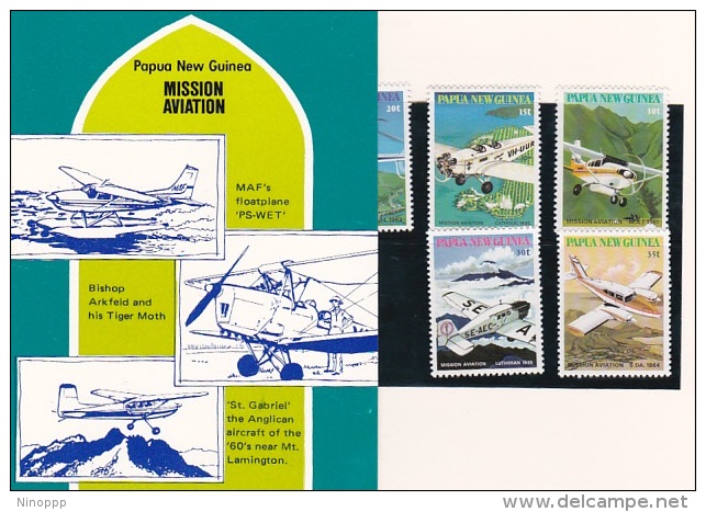 Papua New Guinea 1981 Missionary Aviation Pack PPNG 50 - Papua New Guinea