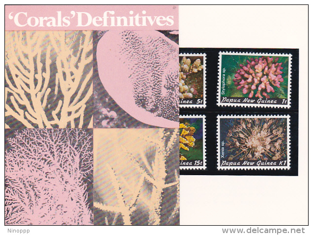 Papua New Guinea 1982 Corals Definitive Part 1 Pack PPNG 57 - Papua New Guinea