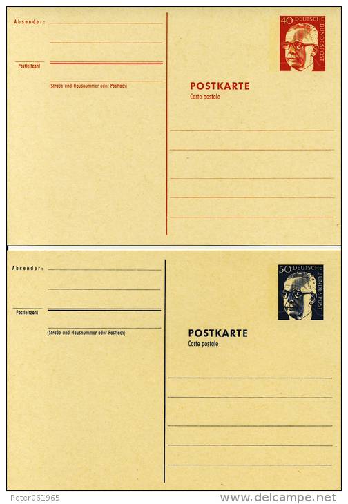 19 Briefkaarten Duitsland / Postkarten BRD - Cartes Postales - Neuves