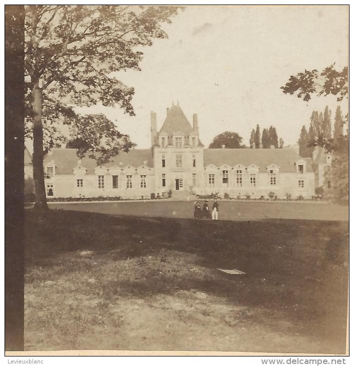 BROSSIER-CHARLOT/Chateau De Romilly Prés Cloye/ Eure Et Loir/ Vers 1872-1874   STE36 - Photos Stéréoscopiques